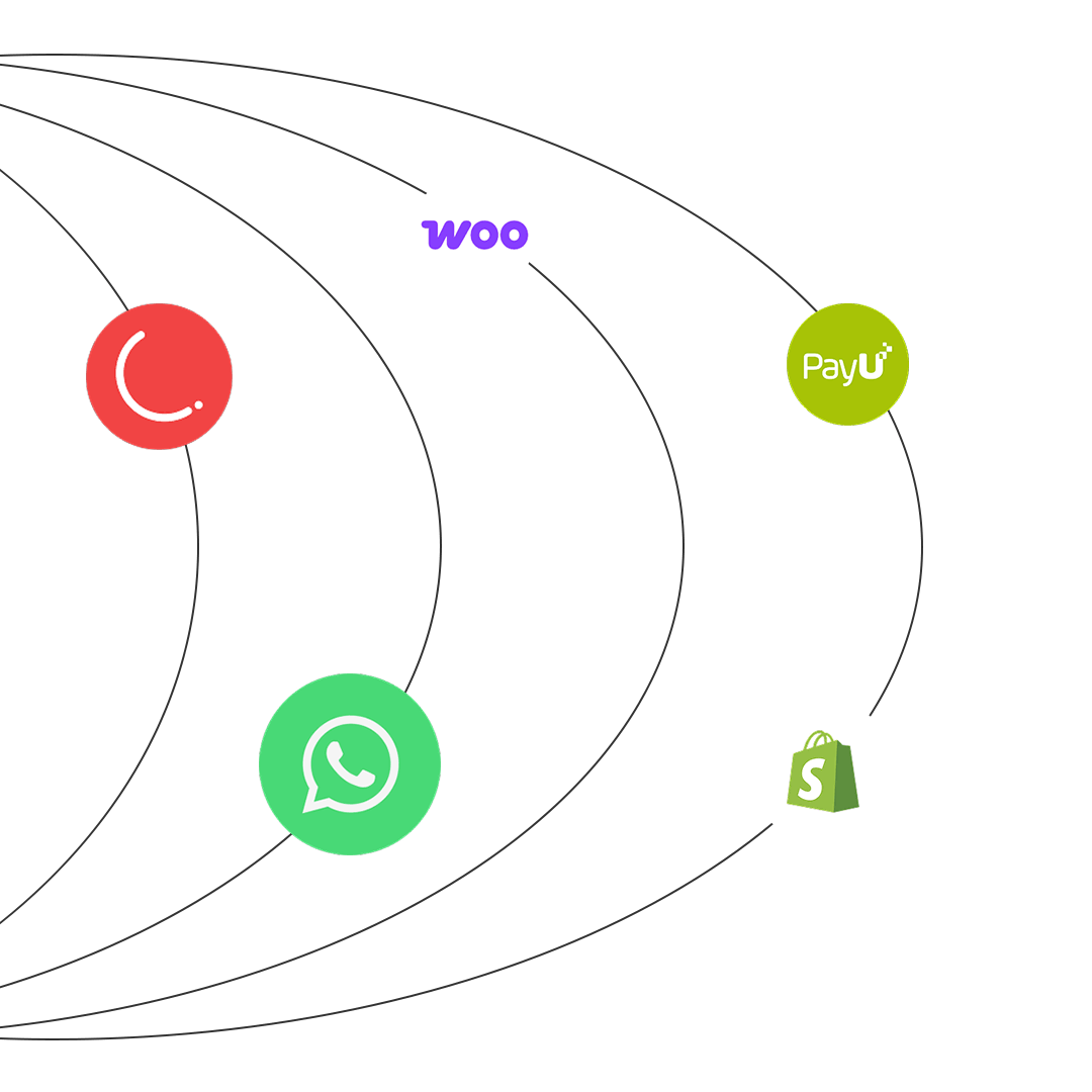 HelloBotz CRM, Shopify and WooCommerce Integrations