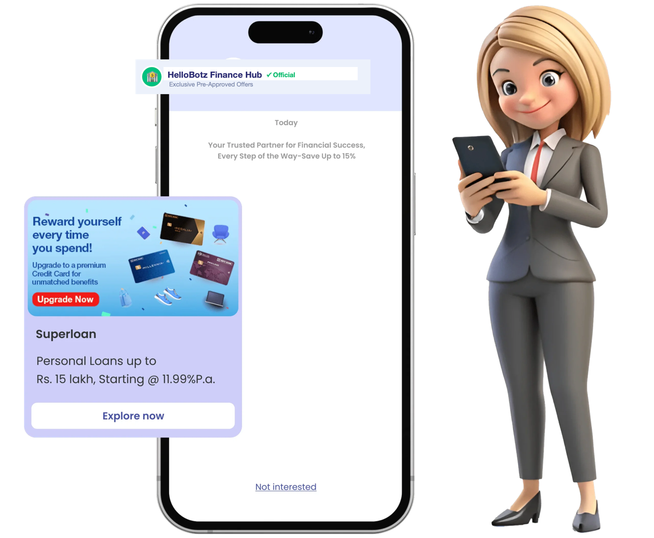 Personalized Marketing and Promotions Illustration