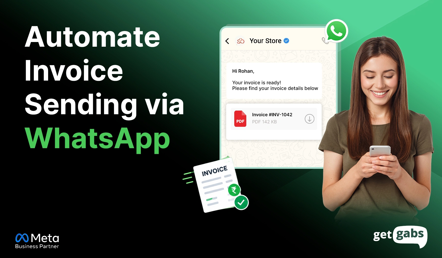 Automate Invoice Sending via WhatsApp for Faster Payments