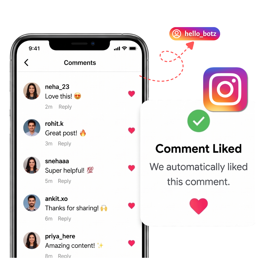 Auto Like Instagram Comments