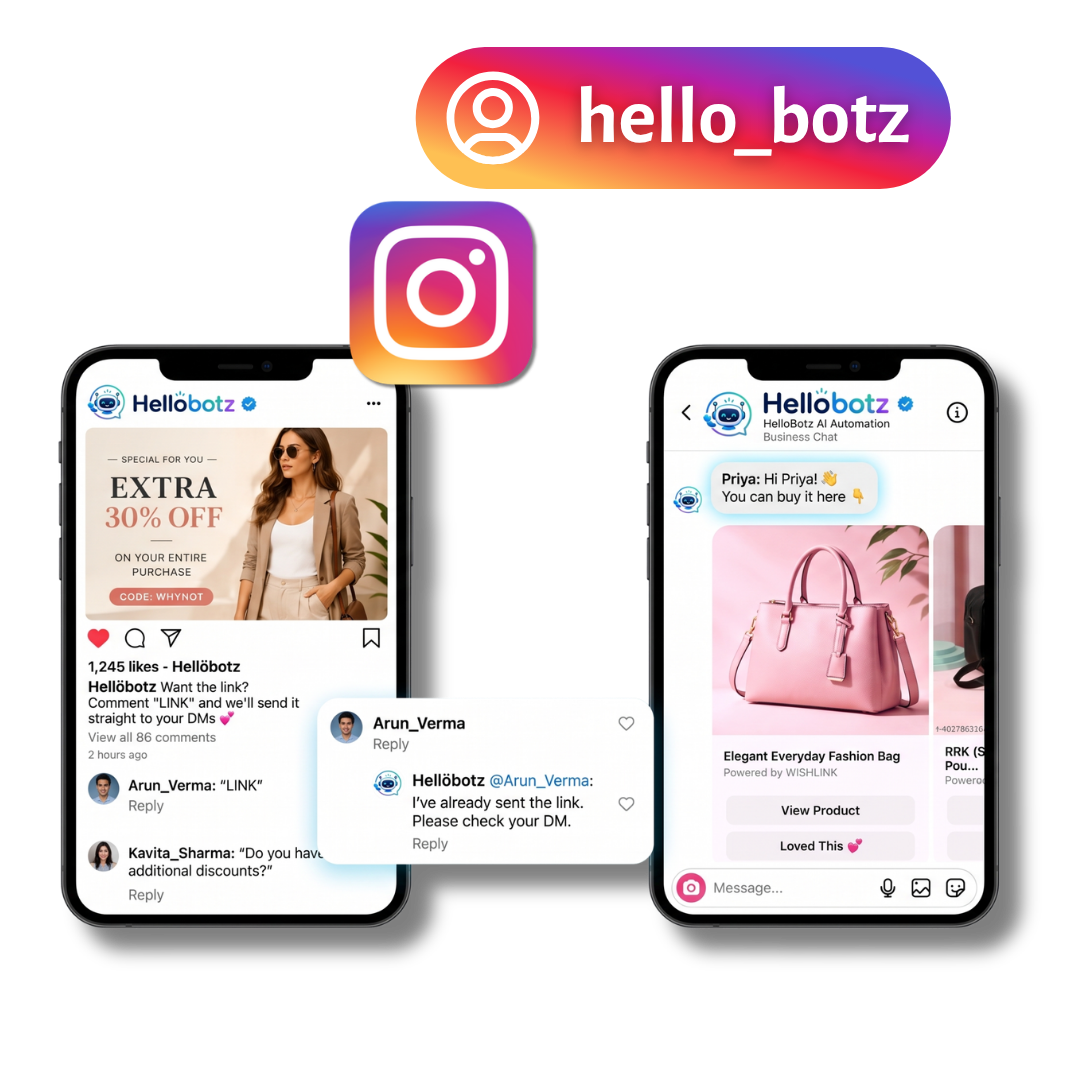 HelloBotz Instagram DM Automation