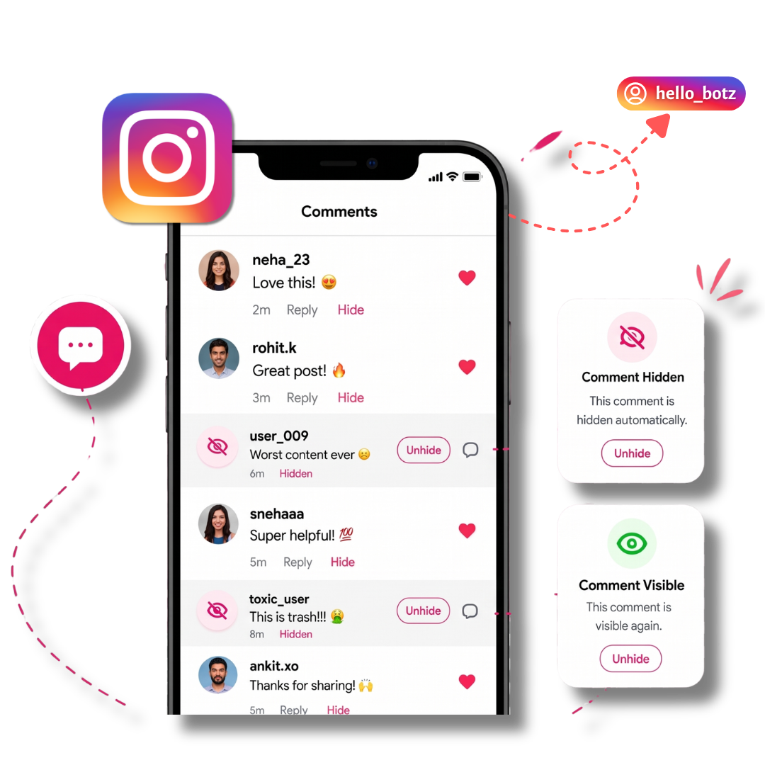 Hide Hate Comments Automatically