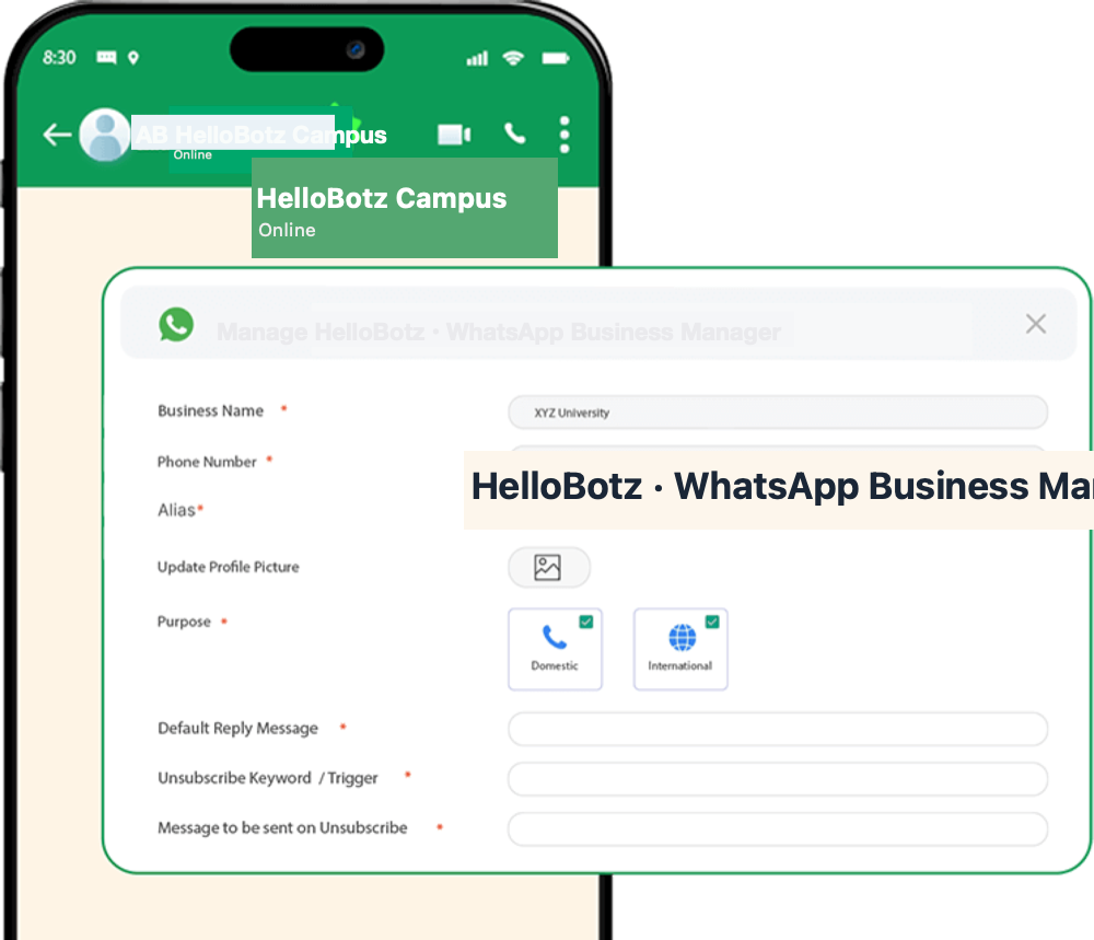 HelloBotz Meta WhatsApp Business Manager Onboarding