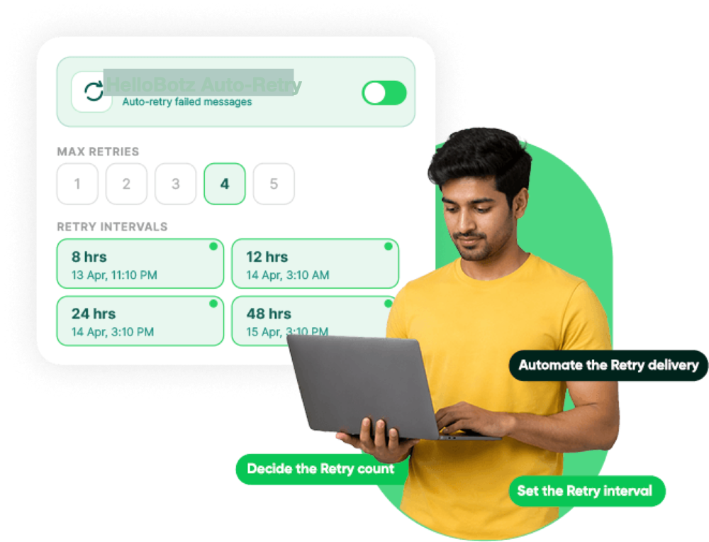 Retry undelivered messages automatically for better reach