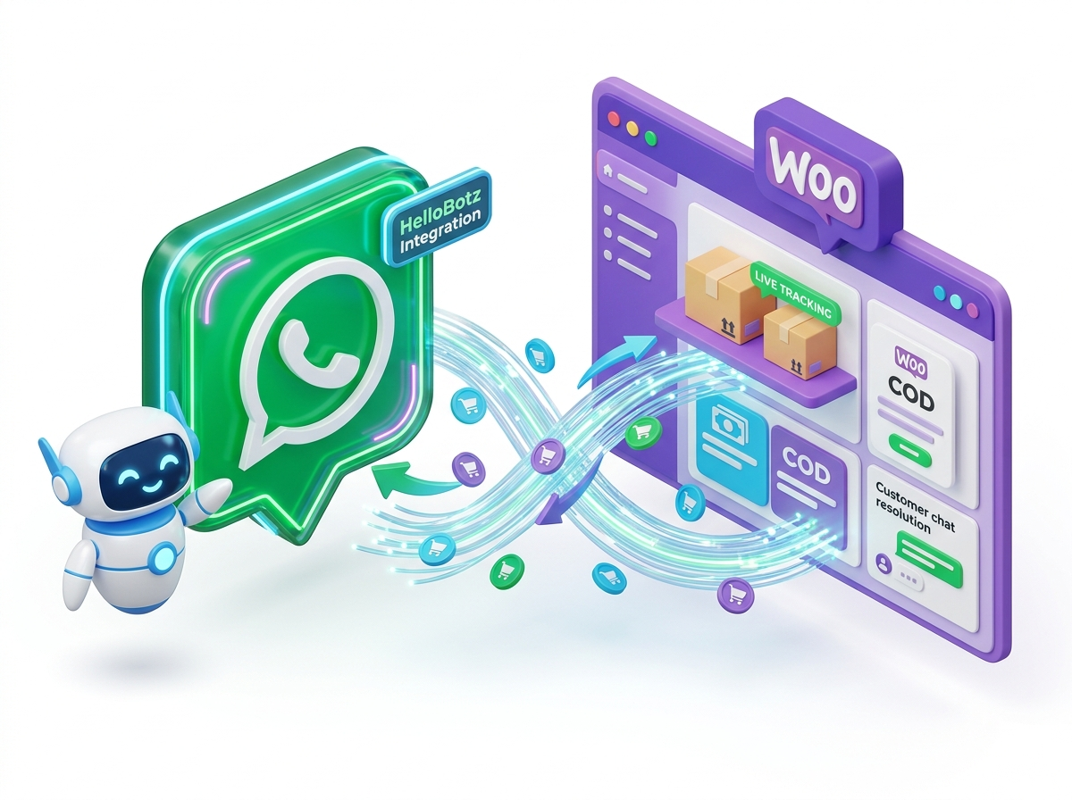 WooCommerce WhatsApp Automation & Integration | HelloBotz