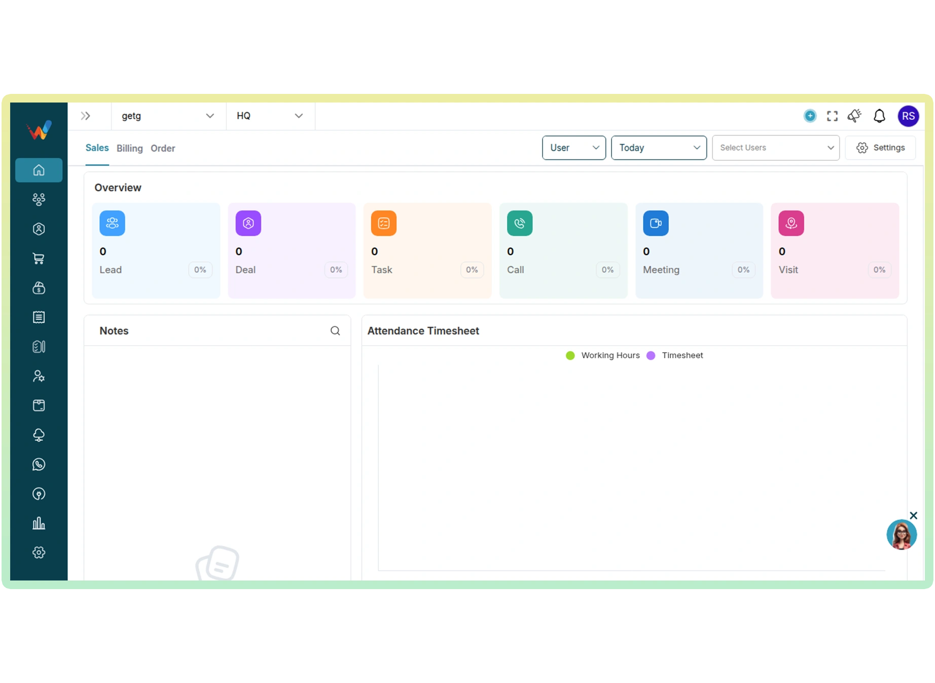 Navigate Dashboard