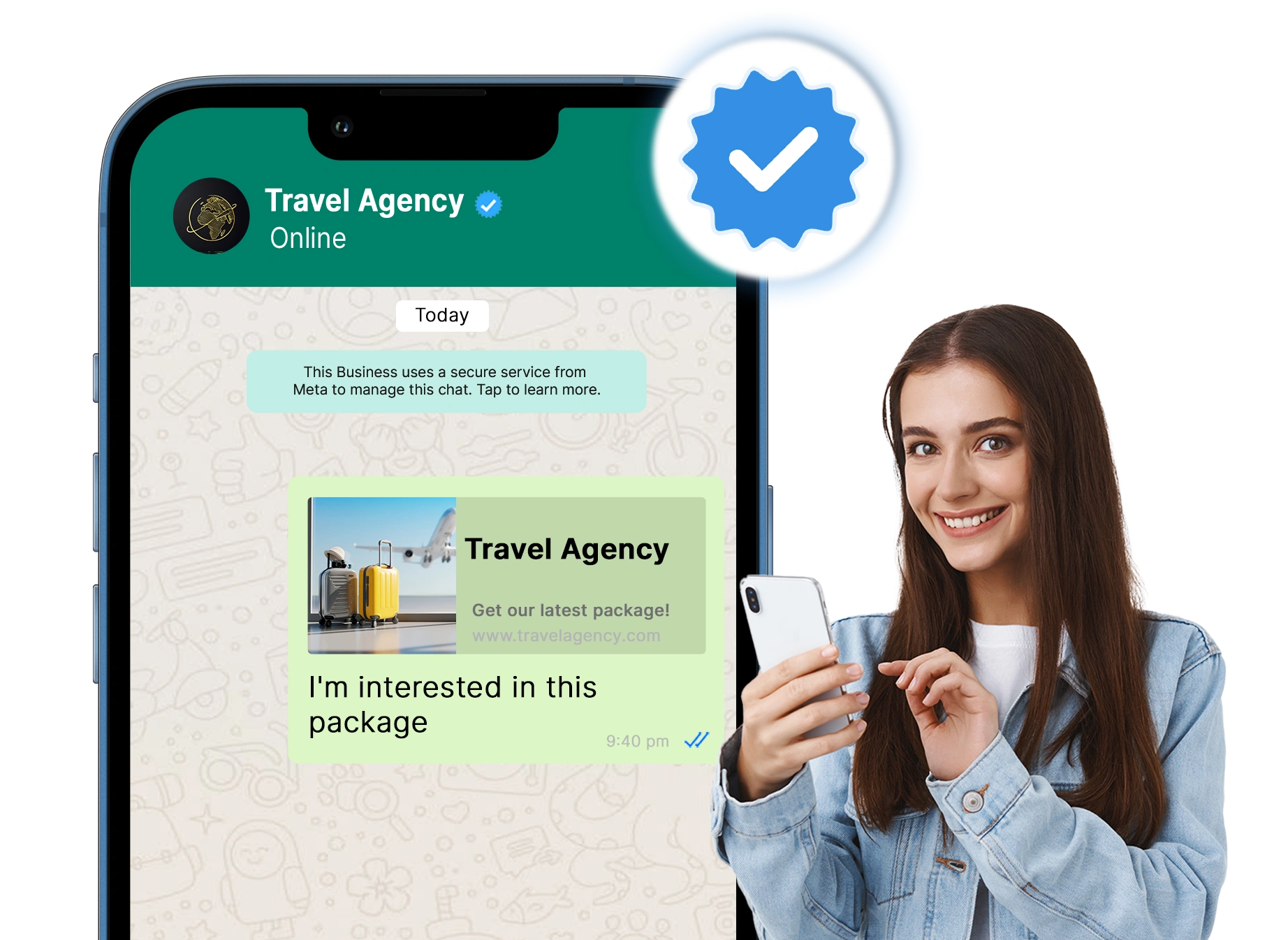 WhatsApp Blue Tick

