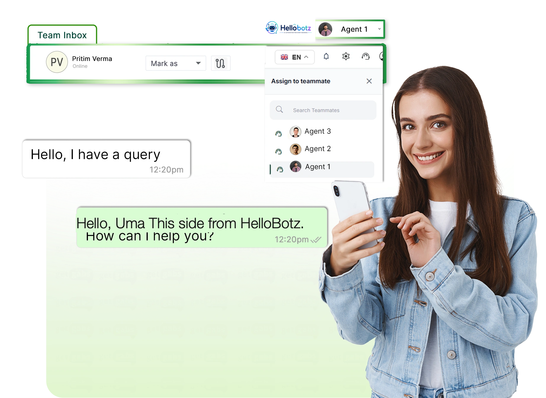  WhatsApp Team Inbox
