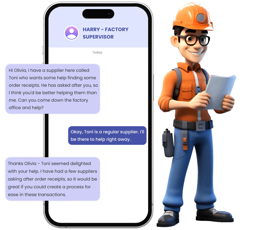 Real-Time Collaboration & Support Illustration