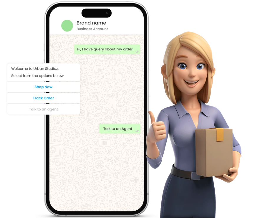 Customer Support and Engagement Illustration