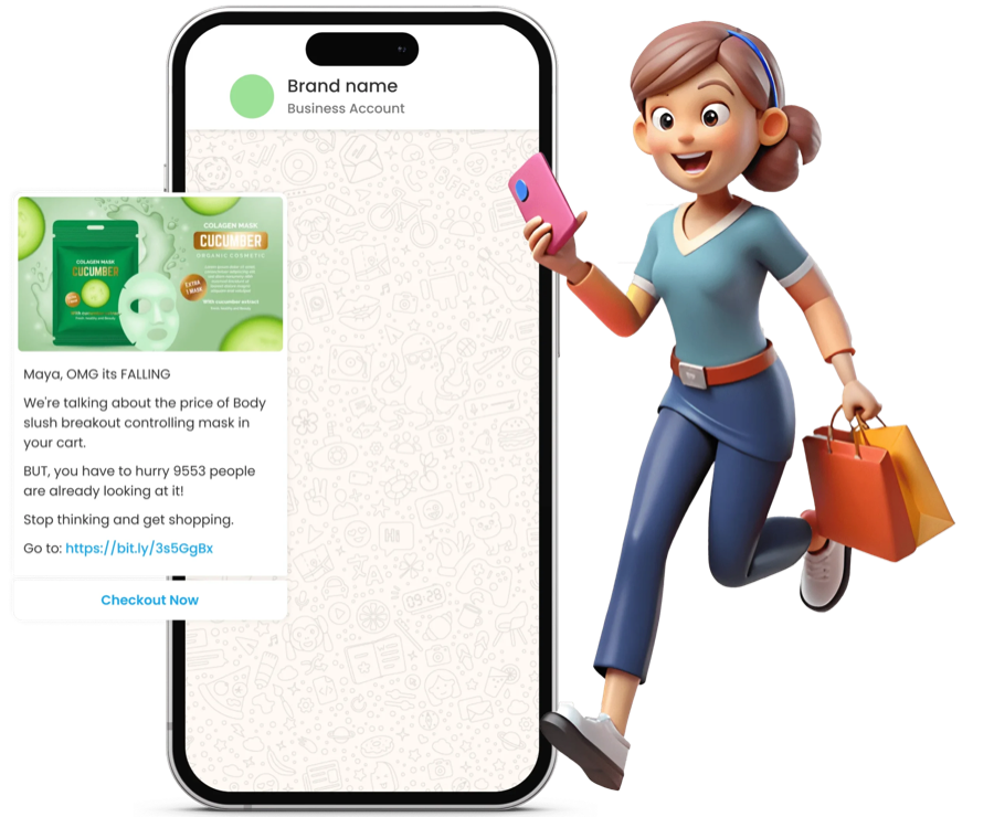 Order Notifications and Updates Illustration