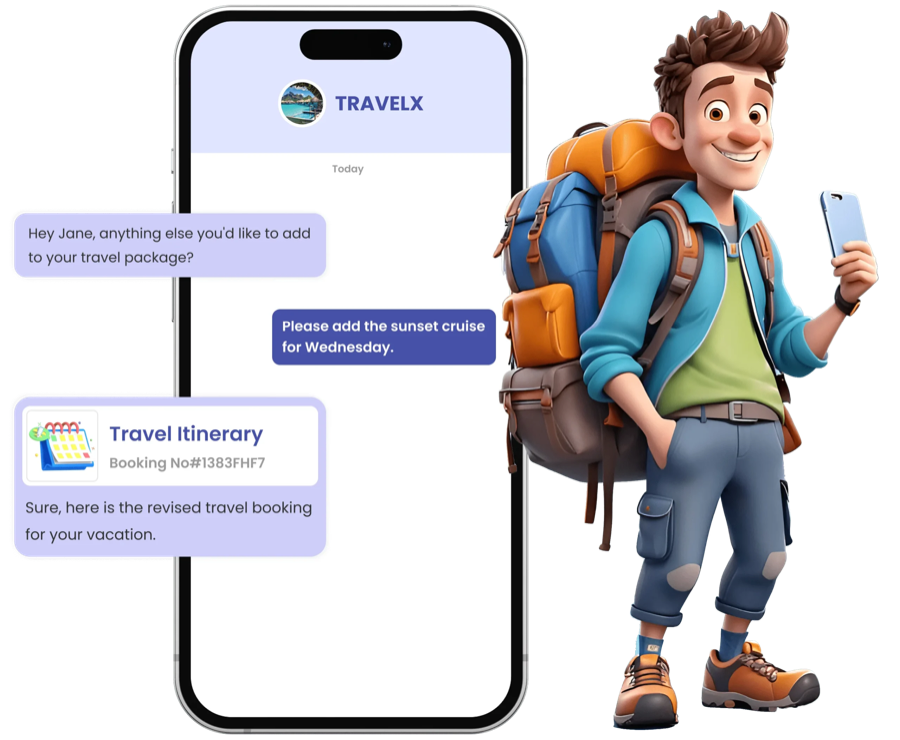 Customer Support and Query Resolution Illustration