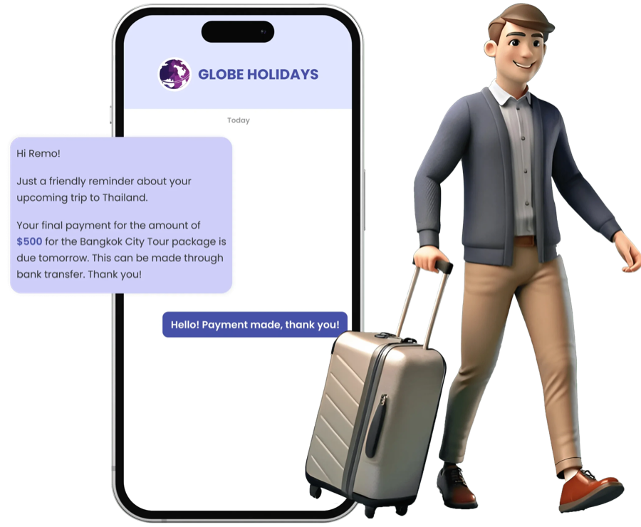 Real-Time Updates and Notifications Illustration