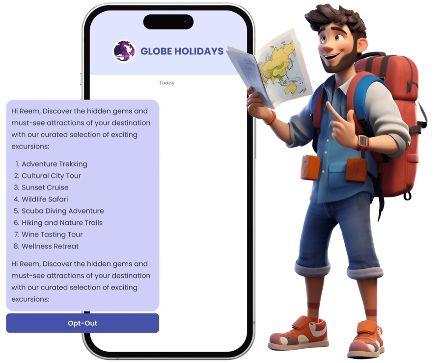 In-Destination Assistance Illustration